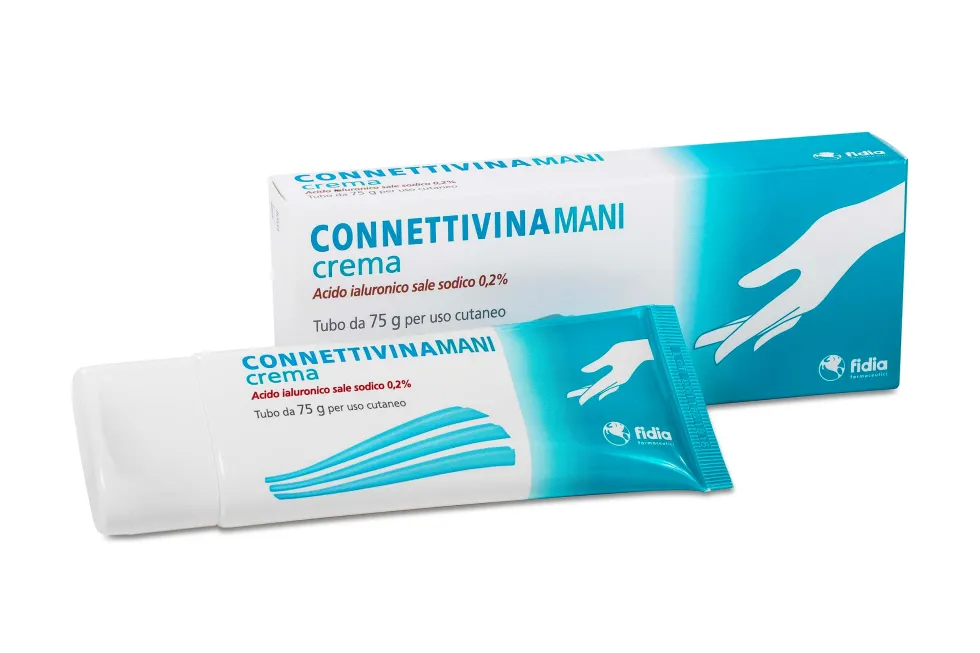 Fidia Connettivina Mani per Mani Secche Screpolate Irritate, 75ml