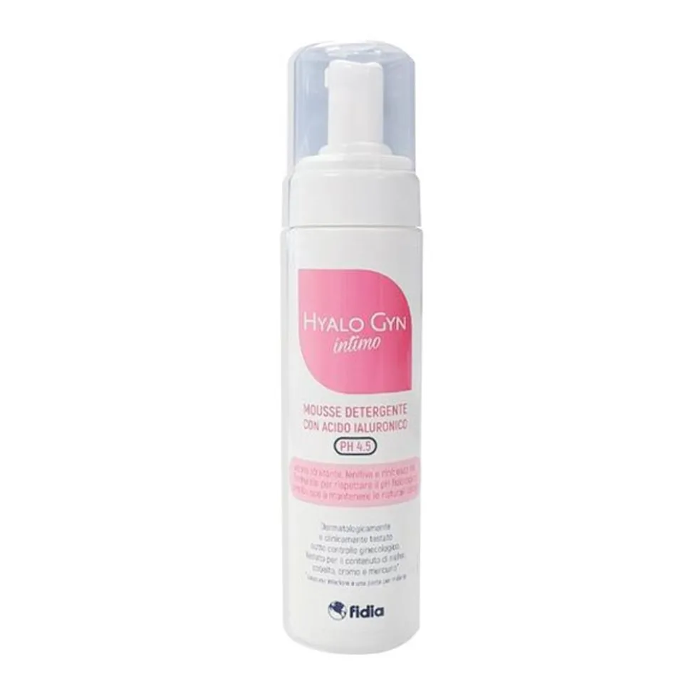 Fidia Hyalo Gyn Intimo pH 4.5 Muosse Detergente, 200ml
