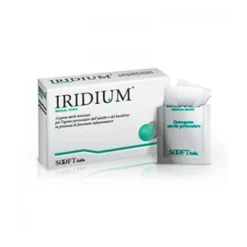 Fidia Iridium - Garze oculari medicate in tessuto non tessuto per l'igiene palpebrale, 20 pezzi