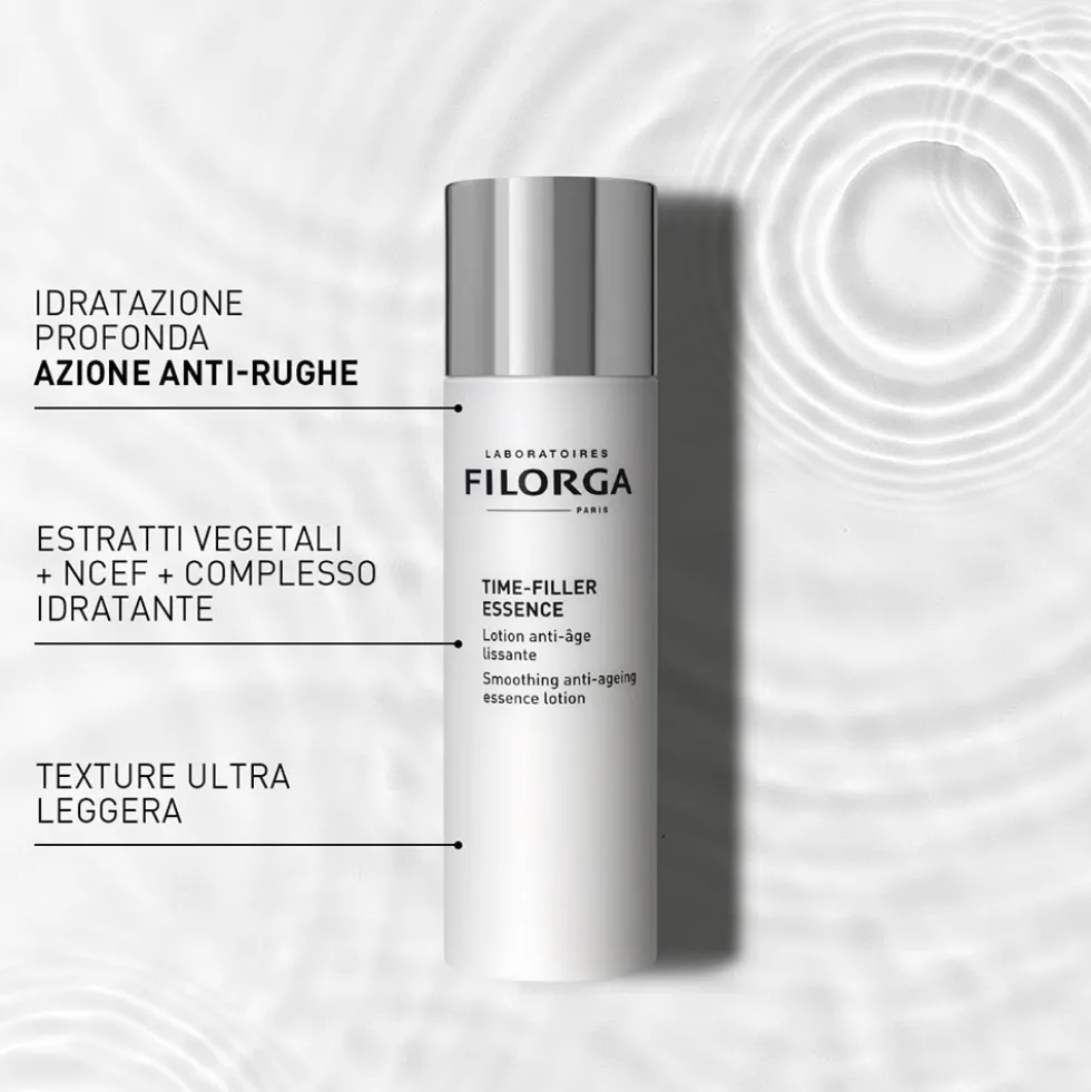 Filorga Time Filler - Essence Lozione Anti Età Idratante e Levigante, 150ml