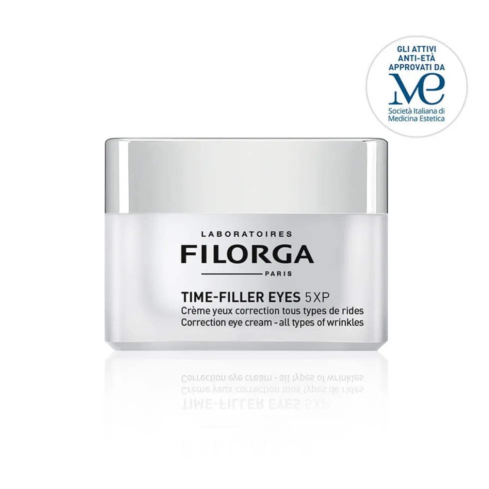 Filorga Time Filler - Eyes 5XP Crema Occhi Correttiva Tutti i Tipi di Rughe,15ml