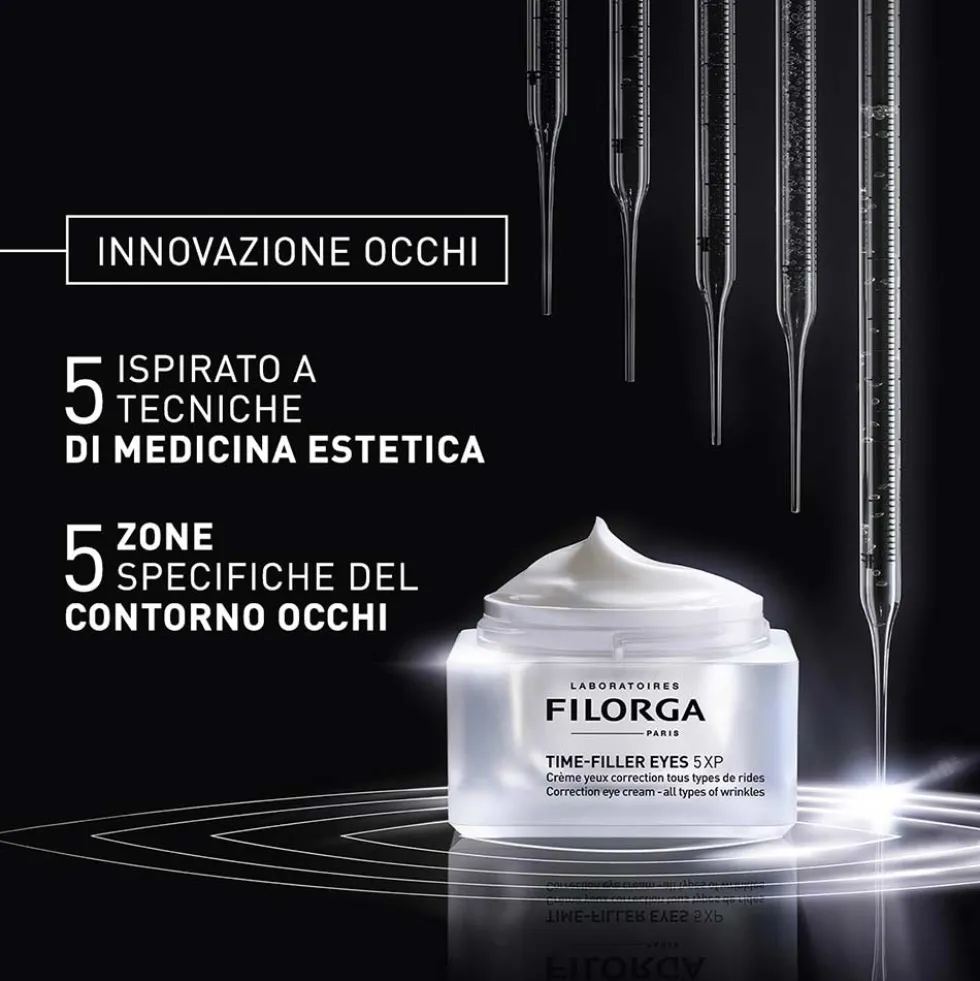 Filorga Time Filler - Eyes 5XP Crema Occhi Correttiva Tutti i Tipi di Rughe,15ml