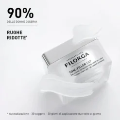 Filorga Time Filler - 5XP Crema-Gel Correttiva 5 Tipi di Rughe Viso Collo, 50ml