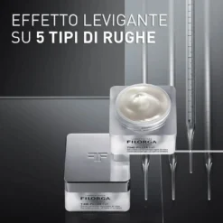 Filorga Time Filler - 5XP Crema-Gel Correttiva 5 Tipi di Rughe Viso Collo, 50ml
