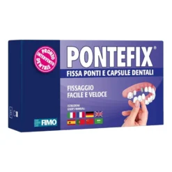 Fimo Pontefix - Cemento dentale provvisorio per ponti e capsule, 1 kit monouso