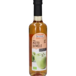 Fior di Loto Aceto di Mele Biologico - Condimento alimentare per insalate e salse, 500 ml