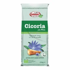 Fior di Loto Caffè Salomoni Cicoria Tostata Bio - Sostituto del caffè per moka senza caffeina, 250 g