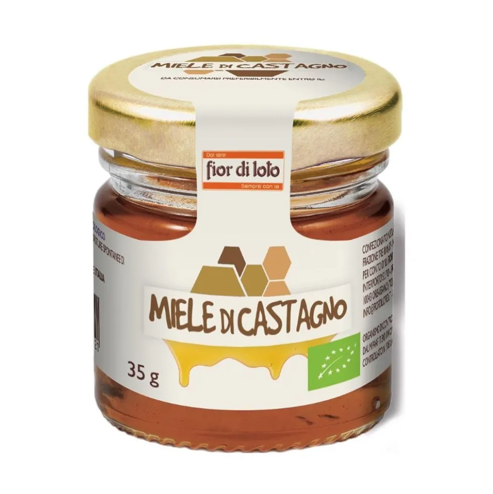 Fior di Loto Miele di Castagno Mini, 35g