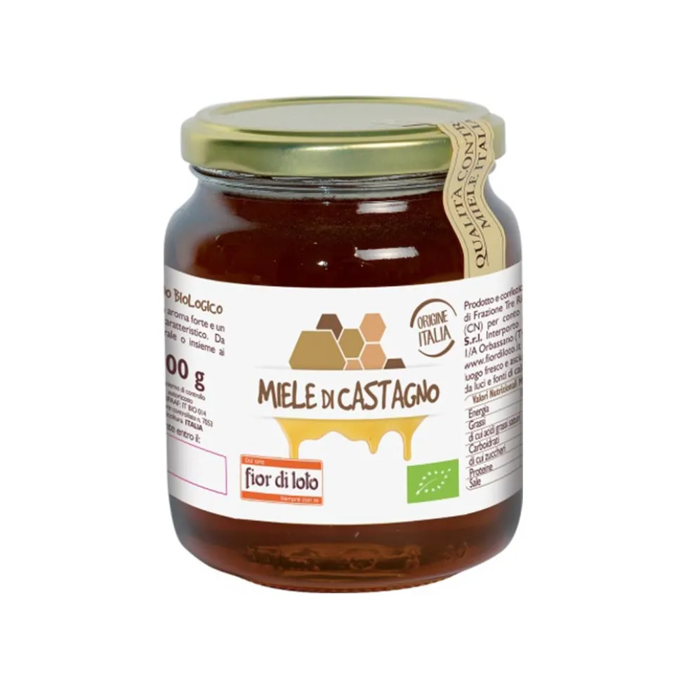 Fior di Loto Miele di Castagno Bio, 500g