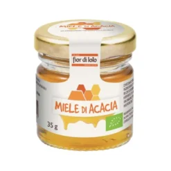 Fior di Loto Mini Miele di Acacia - Miele biologico per dolcificare, 35 g