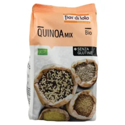Fior di Loto Quinoa bianca bio - Cereale biologico senza glutine ricco di fibre, 400 g