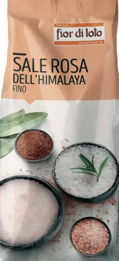 Fior di Loto Sale rosa fino dell'Himalaya per uso alimentare, 1000 g