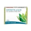Fior di Loto Saponetta Biologica all'Aloe Vera - Saponetta detergente per pelli sensibili, 100 g