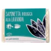 Fior di Loto Saponetta biologica alla lavanda - Sapone detergente per pelli miste e grasse, 100 g