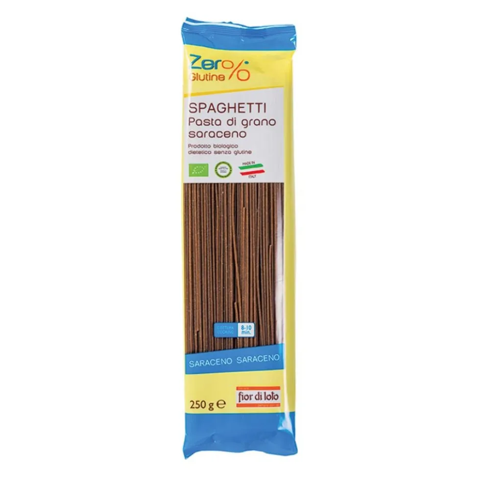 Fior di Loto Zero% Glutine - Spaghetti di Grano Saraceno, 250g