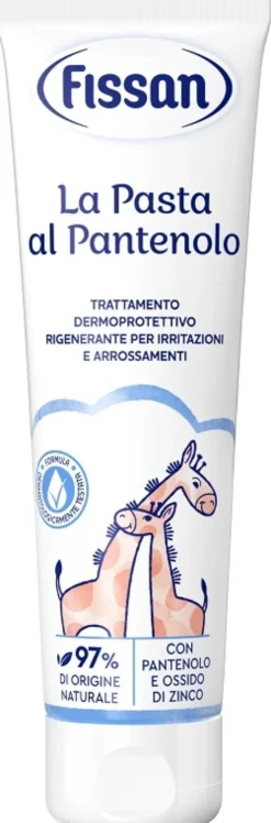 Fissan La Pasta al Pantenolo - Pasta dermoprotettiva per irritazioni e arrossamenti, 100 g