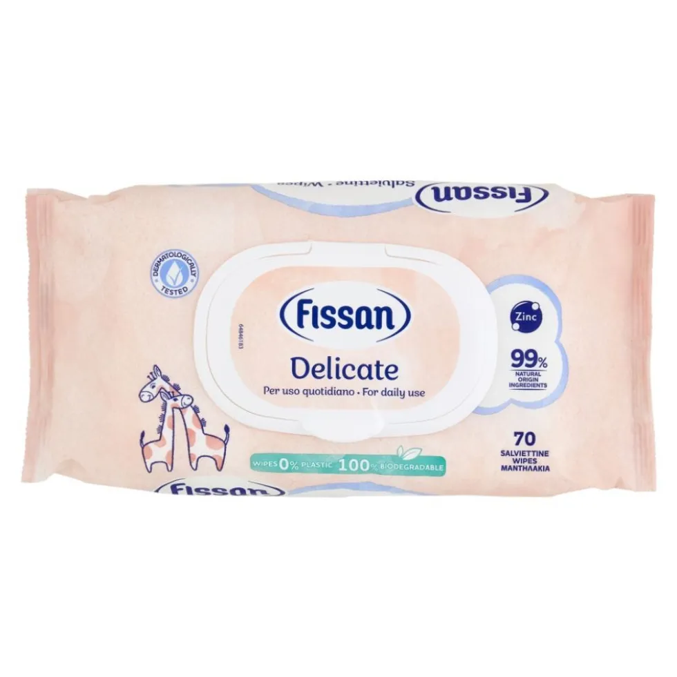 Fissan Salviettine Delicate, 70 salviette