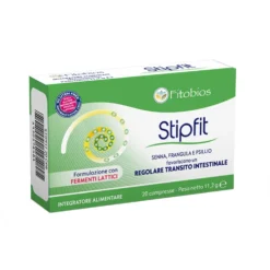 Fitobios Stipfit - Integratore alimentare per la regolarità intestinale, 20 compresse