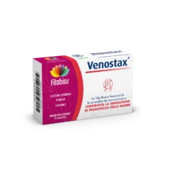 Fitobios Venostax - integratore alimentare per il microcircolo, 30 compresse