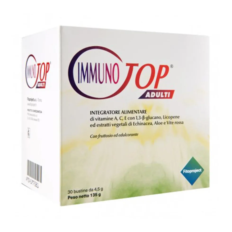Fitoproject Immunotop Adulti Integratore Alimentare, 30 Bustine