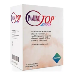 Fitoproject Immunotop - Junior Integratore Alimentare, 15 Buste