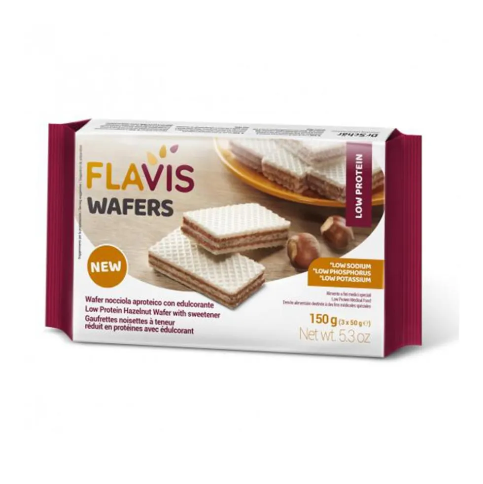 Flavis Wafer Nocciola, 150g