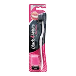Forhans Black4White Spazzolino Con Setole Nere 1 Pezzo