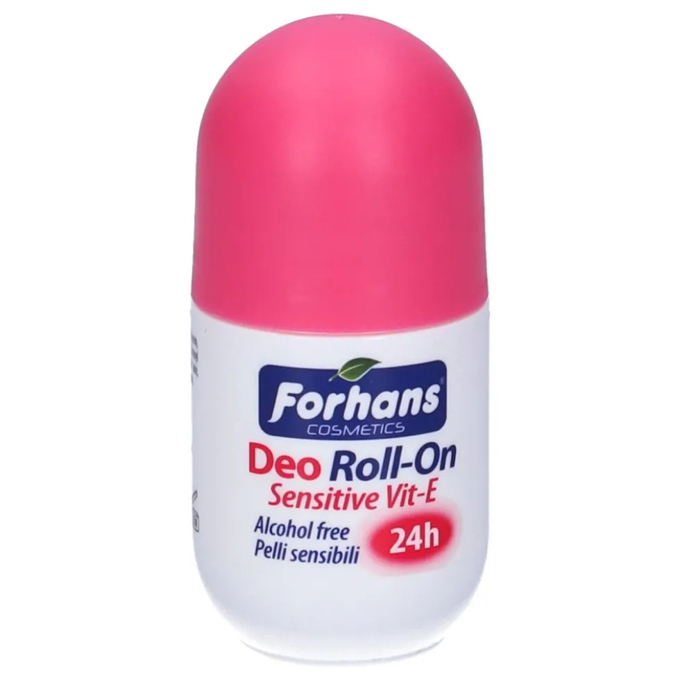 Forhans Deodorante Roll-On Sensitive Vit E, 50ml