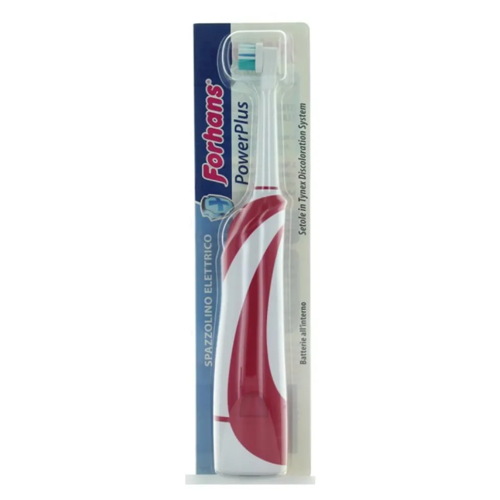 Forhans Power Plus - Spazzolino elettrico ricaricabile Forhans, 1 spazzolino