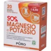 Forhans Puro Magnesio Potassio e Baobab - Integratore alimentare per la stanchezza, 20 bustine