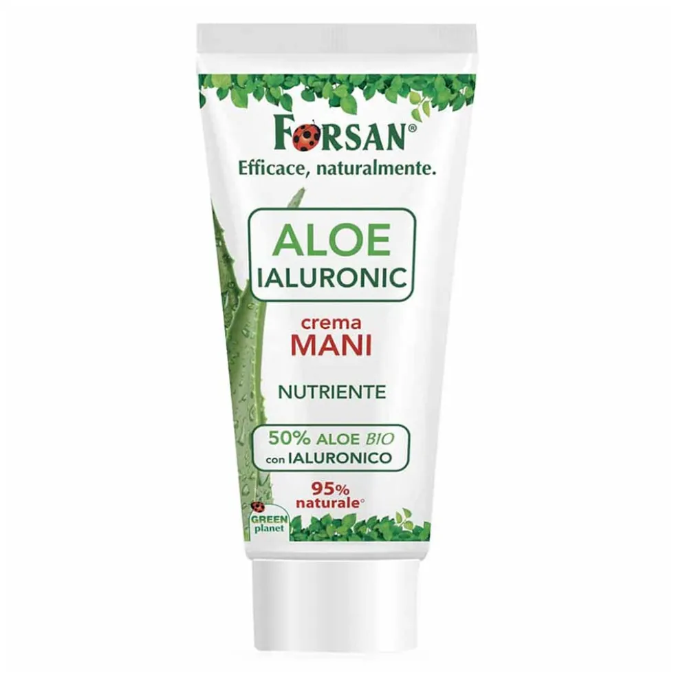 Forsan Aloe Ialuronic - Crema Mani Nutriente, 75ml