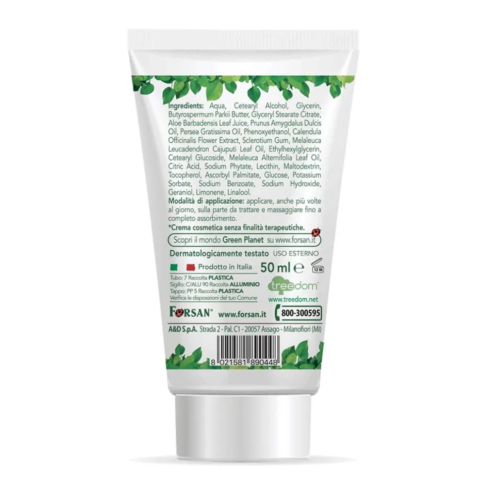 Forsan Creme della Salute - Crema Tea Tree Calendula Multi-Uso Lenitiva, 50ml