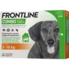 Frontline Combo Spot-On Cani 2-10 kg - Antiparassitario contro le pulci e le zecche, 3 pipette