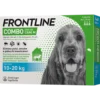 Frontline Combo Spot-On Cani M - Antiparassitario per pulci e zecche, 3 pipette da 1,34 ml
