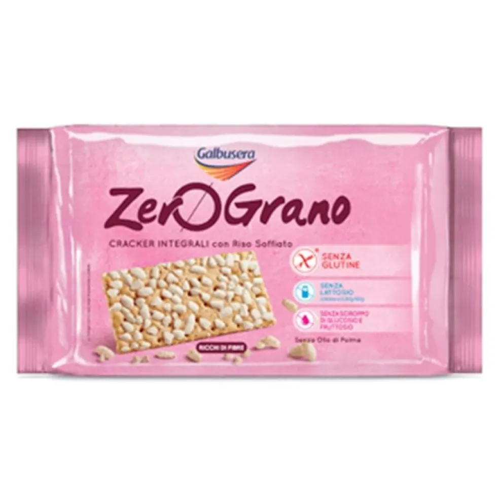 Galbusera Zerograno Cracker Integrali 360 g