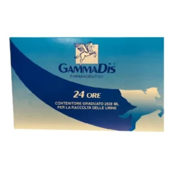 Gammadis Farmaceutici Gammatest - Contenitore sterile per la raccolta delle urine nelle 24h, 2500 ml