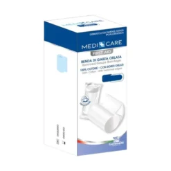 Gammadis Farmaceutici Medicare - Benda di Garza Orlata 7m x 5cm, 1 pezzo