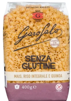 Garofalo Ditalini Rigati - Pasta Garofalo ditalini rigati senza glutine per zuppe, 400 g