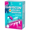 Gaviscon Bruciore e Indigestione 500mg + 213mg + 325mg Sospensione Orale Gusto Menta, 24 Bustine