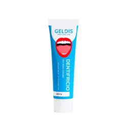 Geldis Dentifricio Menta Fresca - Dentifricio sbiancante e antiplacca contro la carie, 100 ml
