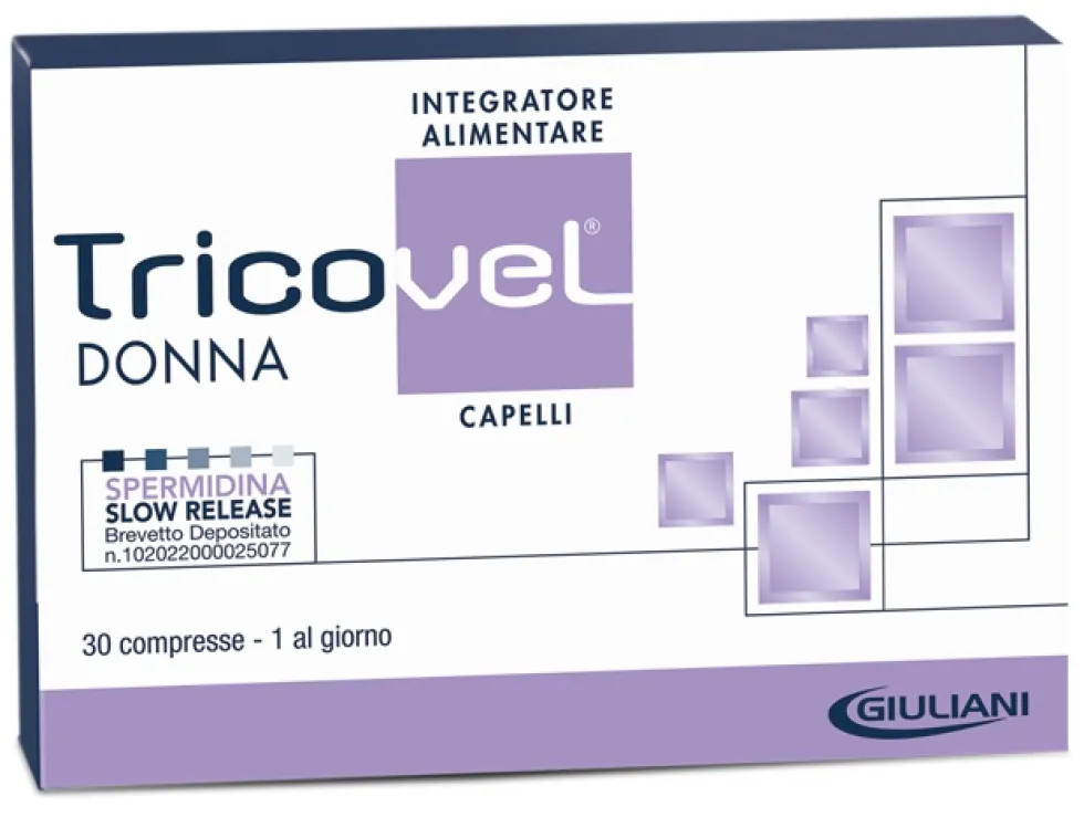 Giuliani Tricovel Donna Integratore Alimentare Per Capelli 30 Compresse