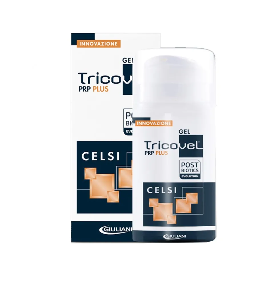 Giuliani Tricovel PRP Plus - Celsi Gel Trattamento Alopecia, 30ml