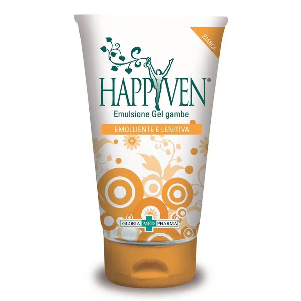 Gloria Med HappyVen Soft Gel Gambe Emolliente e Lenitivo, 150ml