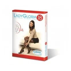 Gloria Med Ladygloria 18 Collant A Punta Aperta Colore Sahara Taglia 5 1 Paio