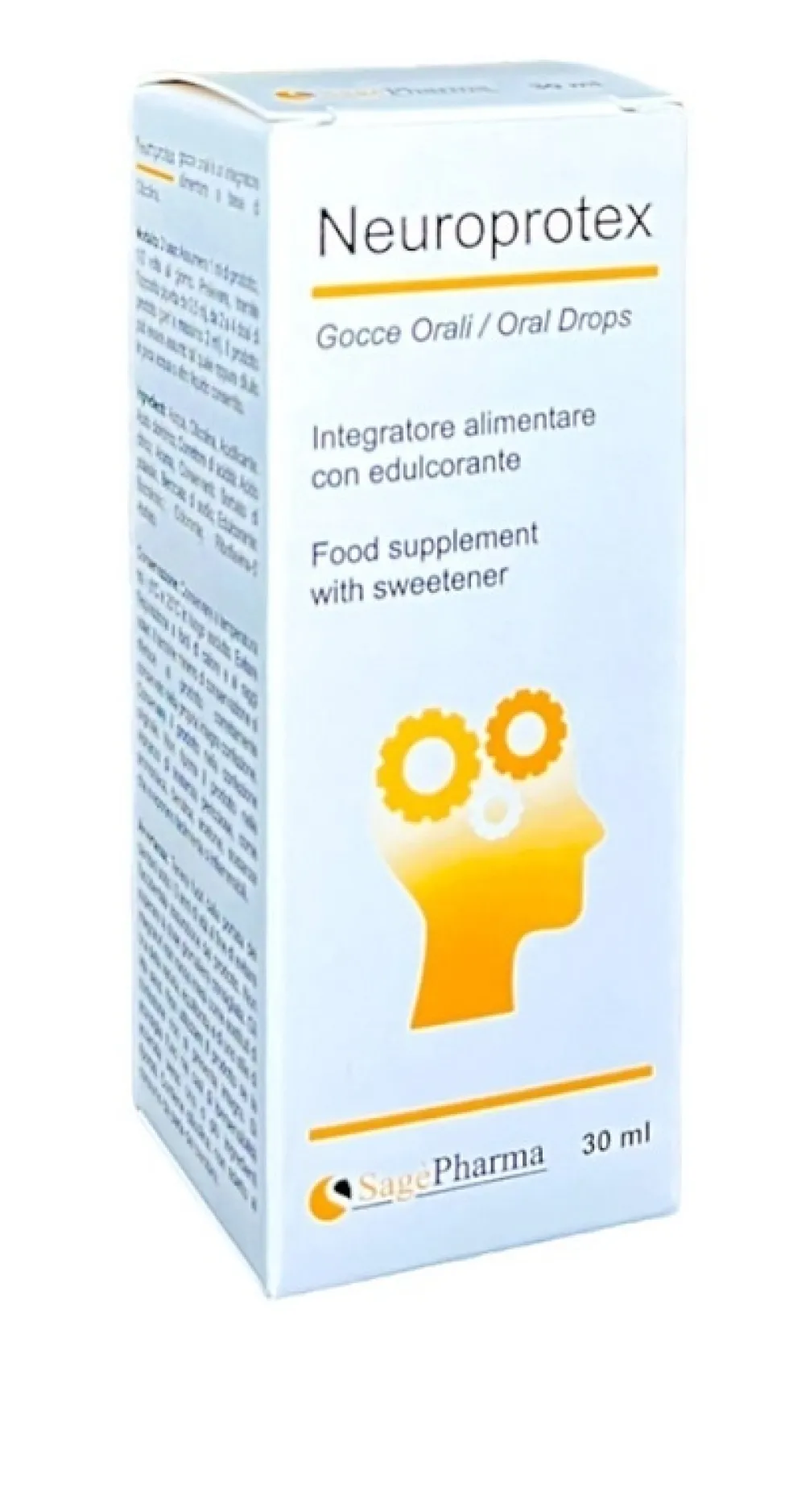 Gocce Neuroprotex Sage Pharma - Integratore per i disturbi cerebrali, 30 ml