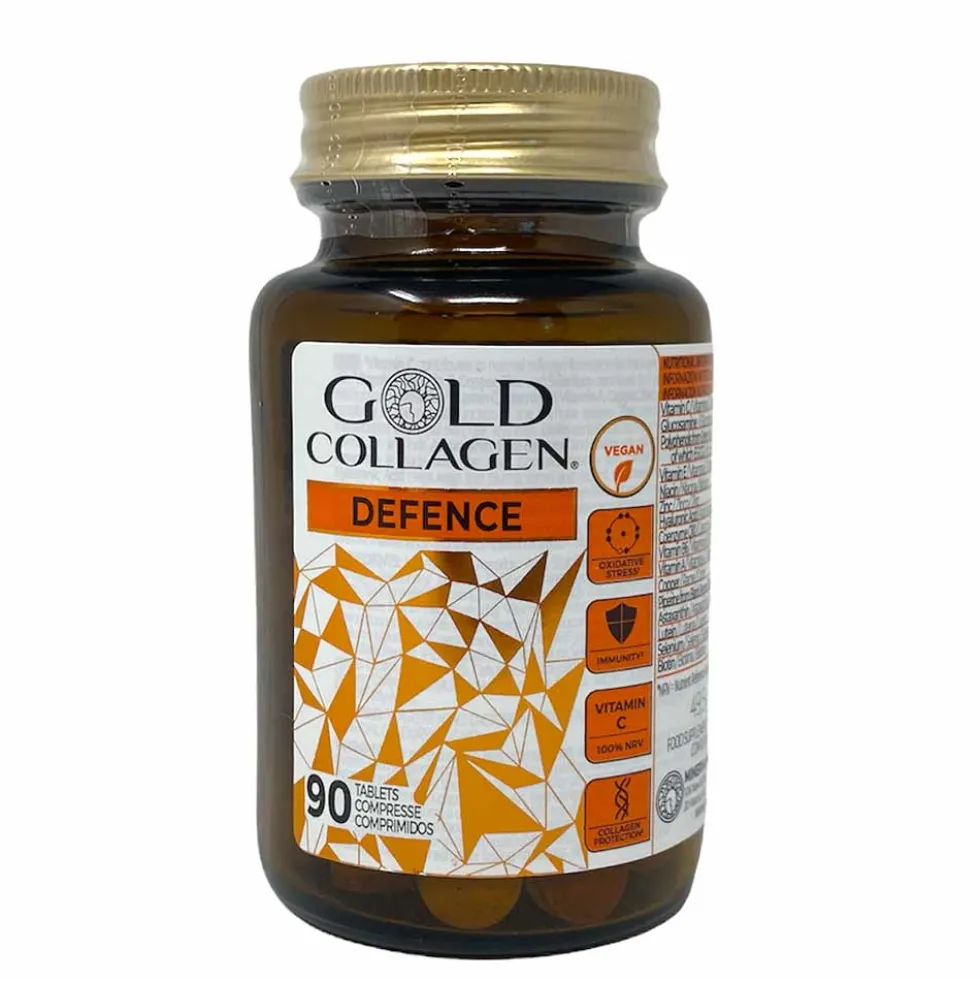 Gold Collagen Defence Integratore Sistema Immunitario, 90 Compresse