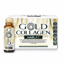 Gold Collagen Hairlift Complemento Liquido per i Capelli, 10 Flaconcini da 50ml