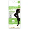 Golden Lady Reduxcell - Collant nero 100 denari con effetto anticellulite, 1 paio taglia 3-M