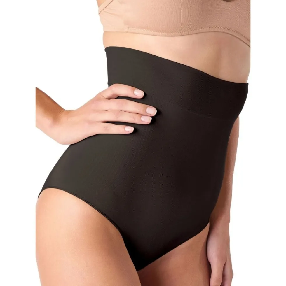 Golden Lady Shapewear - Guaina contenitiva a vita alta nera taglia S-M per modellare, 1 guaina