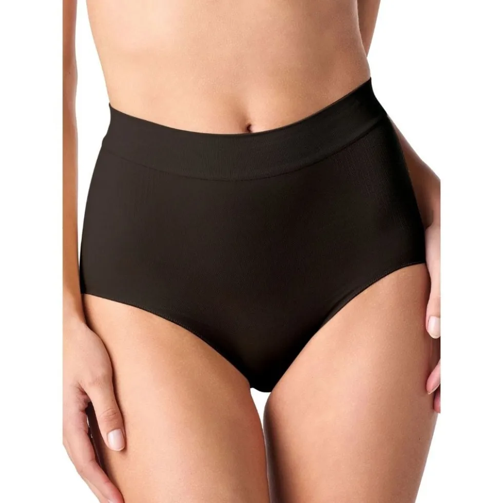 Golden Lady Slip contenitivo a vita alta nero taglia XL - Intimo modellante per la figura, 1 slip